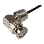 Conn BNC 4GHz 50Ohm Solder RA Cable Mount PL Gold Over Nickel Phosphorus Single