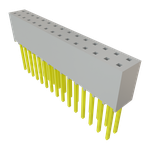 Conn Socket Strip SKT 30 POS 2.54mm Solder ST Top Entry Thru-Hole Bulk