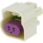 Conn Housing F 2 POS Crimp ST Cable Mount Natural