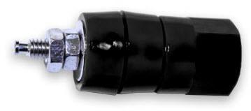 Mueller Electric-BU-00282-5  Conn Binding Post F 1 POS ST Panel Mount 1 Port