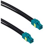 Amphenol-095-820-182M300 Kabelbaugruppen Koaxial Cable Assembly Coaxial 3m Mini-FAKRA Type A to Mini-FAKRA Type A F-F AUTOMATE™ Bag