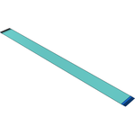 Cable Assembly 1.143m 1mm 20 to 20POS FFC to FFC Bulk