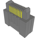 Conn Micro High Speed Terminal Strip HDR 20 POS 0.8mm Solder ST SMD T/R