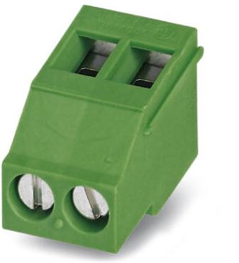 PHOENIX CONTACT-1712025 Bloques terminales del conector Conn PC Terminal Block 2 POS 5mm Solder RA Thru-Hole 24A Cardboard