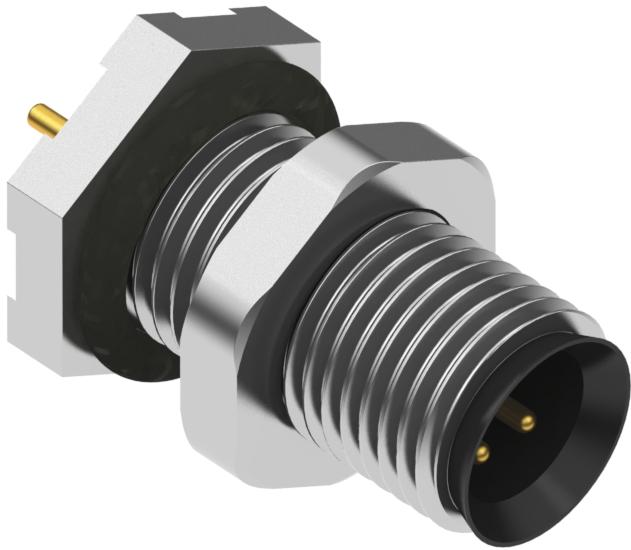 Tensility International-54-00097 Connector Circular Conn M5 Circular PIN 4 POS Solder Cup ST Panel Mount 4 Terminal 1 Port