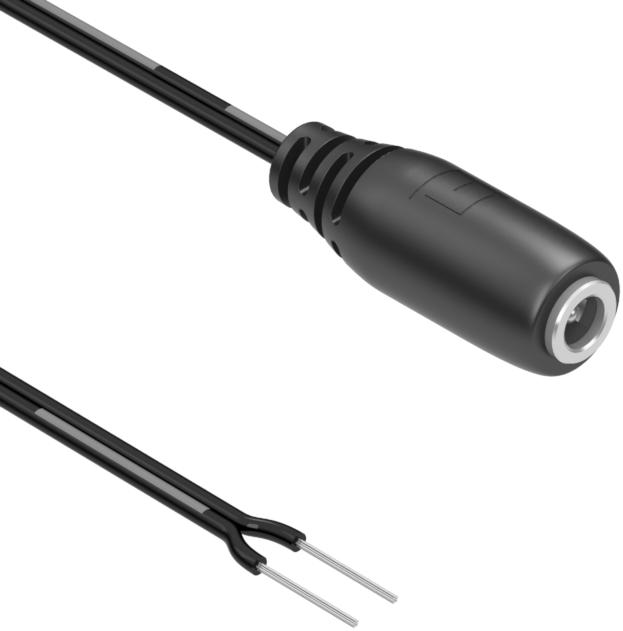 Tensility International-10-02513 Cable Assembly DC Power Cable Assembly DC Power 1.83m DC Power Jack 2POS RCP 24AWG