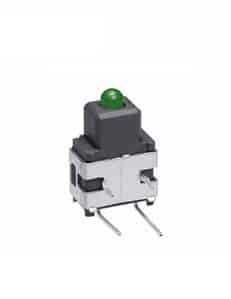 NKK Switches-A01HF Indicadores de conmutador Switch Indicators 2.2VDC 20mA LED PC Pins PC Mount with Bracket