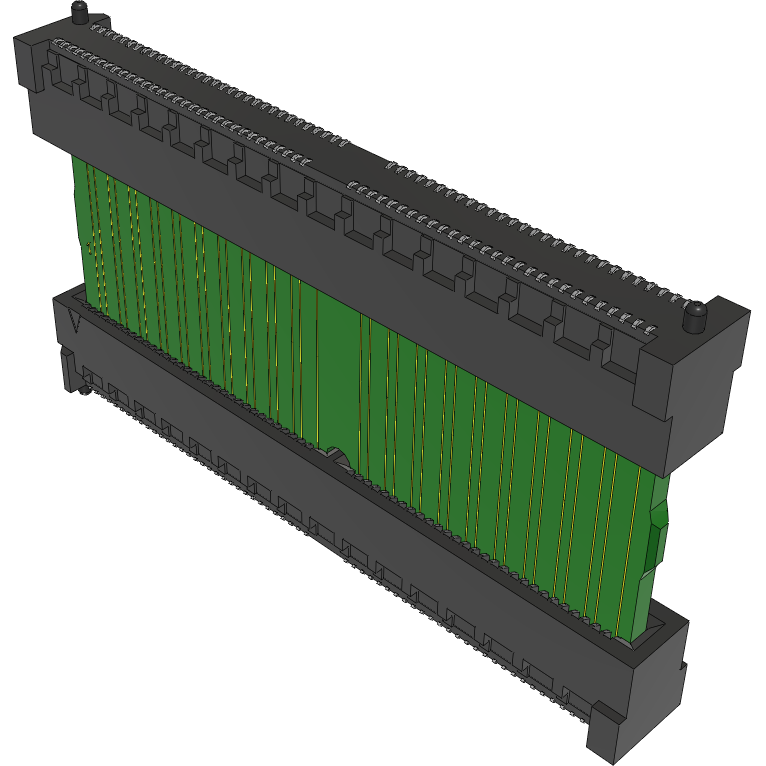 Samtec-RU8-160-30-DP-L-DV-K Connector Card Edge Conn High-Speed Riser Card Kit SKT/SKT 120 POS 0.8mm Solder ST SMD EDGE RATE® Tray