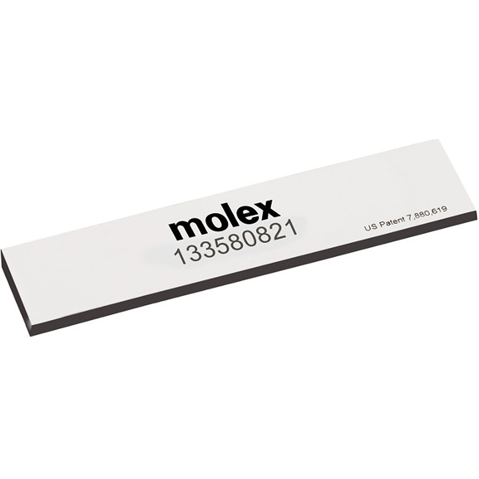 Molex-133580821 Transpondedor y Etiqueta NFC/RFID NFC/RFID Tag and Transponder Label 902000kHz to 928000kHz 512bit Bag