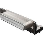Conn D-Sub F 25 POS 1.4mm Solder RA Thru-Hole 25 Terminal 1 Port FCT Products Carton