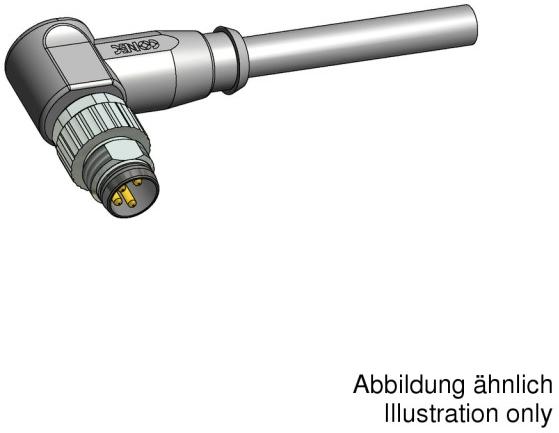 CONEC-42-10120 Andere Kabelbaugruppen Sensor Actor Line Male connector M8x1 angled