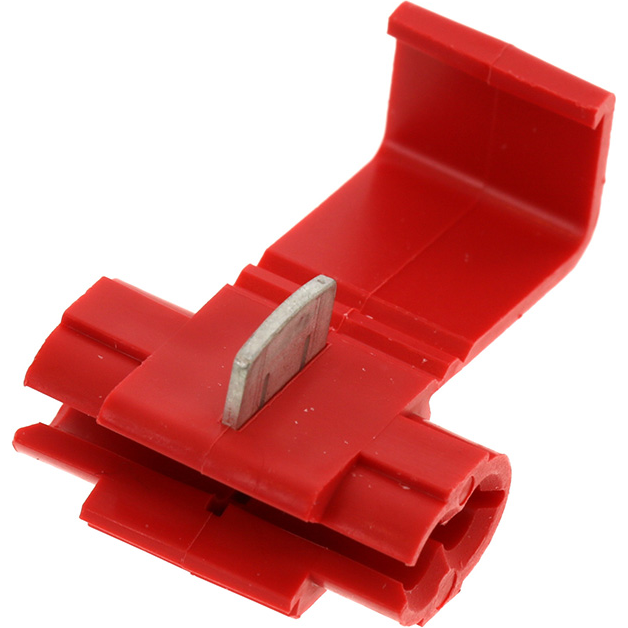 Molex-19216-0005 Terminales del conductor Splice Terminal 18-22AWG Copper Red 20.1mm Tin Bag