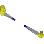 Cable Assembly Coaxial 0.102m 26AWG SMA to MCX PL-PL Solutionator Bag