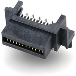 Conn Wire to Board RCP 24 POS 1.27mm Solder RA Side Entry Thru-Hole EXTreme LPHPower Tray