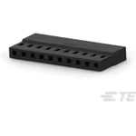 AMPMODU 2mm, WTB, Receptacle, Housing, Crimp, Dual Row.Center Latch