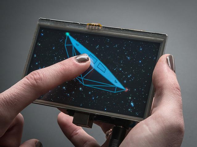 Adafruit Industries-1654 LCD-Touch-Screens Touch Screen 4.3in KIT