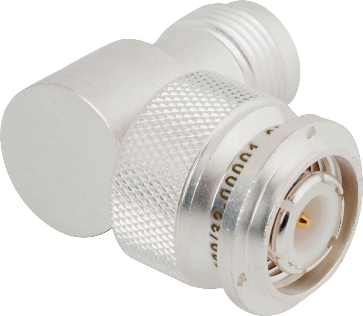 Amphenol SV Microwave-M55339/32-00001 RF-Steckverbinder Conn TNC Adapter 0Hz to 11GHz 50Ohm RA PL/RCP Gold Over Nickel Bag