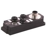 Sensor/Actuator Box PNP Wiring 3 Pole M8 4 Port to M12