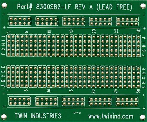 Twin Industries-8300SB2-LF null FR4 Proto-board PCB Board
