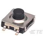 TE Connectivity-1571296-2 Interruttore tattile Switch Tactile OFF (ON) SPST Round Button Gull Wing 0.05A 24VDC 1.57N SMD T/R