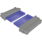Cable Assembly Discrete Wire 0.304m 26AWG Socket Strip to Socket Strip 30 to 30 POS SKT-SKT Crimp-Crimp TIGER EYE™ Layer