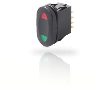 ZF Electronics-KMD2AMB7BBBNR1 Bascule de commutateur Switch Rocker ON OFF SPST Quick Connect Rocker 21A 250VAC 14VDC 100000Cycles