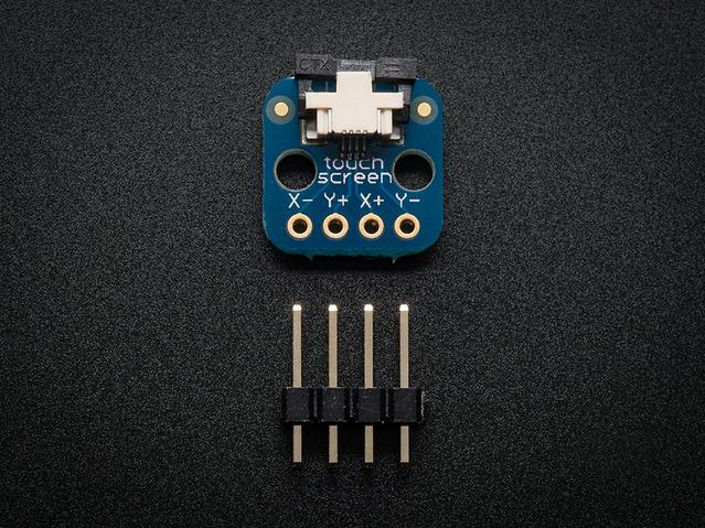 Adafruit Industries-334 Kits et outils de développement Touch screen breakout board (0.5mm FPC)