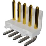 Conn Wire to Board HDR 5 POS 3.96mm Solder RA Thru-Hole KK Bag