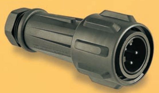 Bulgin Components PLC-EXP-0911/04/P Connecteur circulaire Conn Circular PIN 4 POS Screw ST Cable Mount 4 Terminal 1 Port