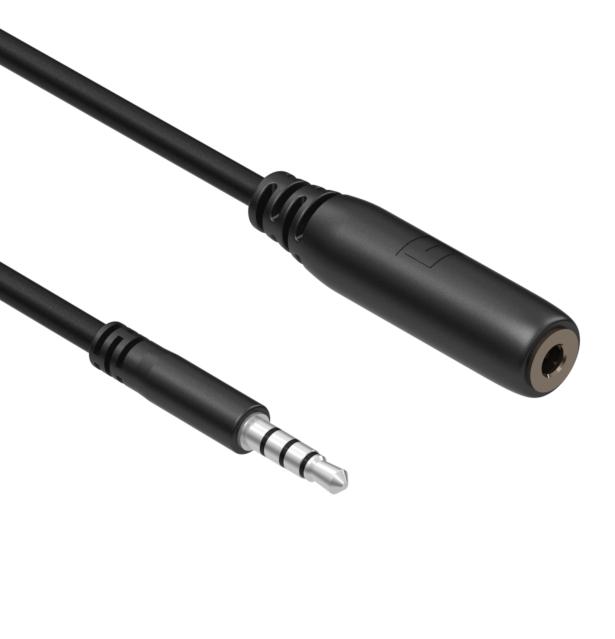 Tensility International-10-03224 Audio/Video Kabelsortiment Cable Assembly Audio Round 4.5m 3.5mm Audio to 3.5mm Audio 1 to 1 POS F-M 28AWG
