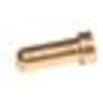 Assmann WSW components, Inc-AP 102B/G-T Steckverbinderzubehör Connector sleeves hight 11,50mm THT 1pins unslotted for contact straight