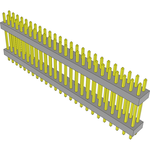 Conn Board Stacker HDR 50 POS 2mm Solder ST Top Entry Thru-Hole Bulk