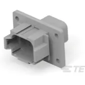 TE Connectivity-DT04-08PA-L012 Custodia filo connettore dedicato Conn Housing RCP 8 POS 5.46mm Crimp ST Flange Mount Gray Package