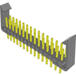 Conn Unshrouded Header HDR 30 POS 2.54mm Solder ST Top Entry Thru-Hole Bulk