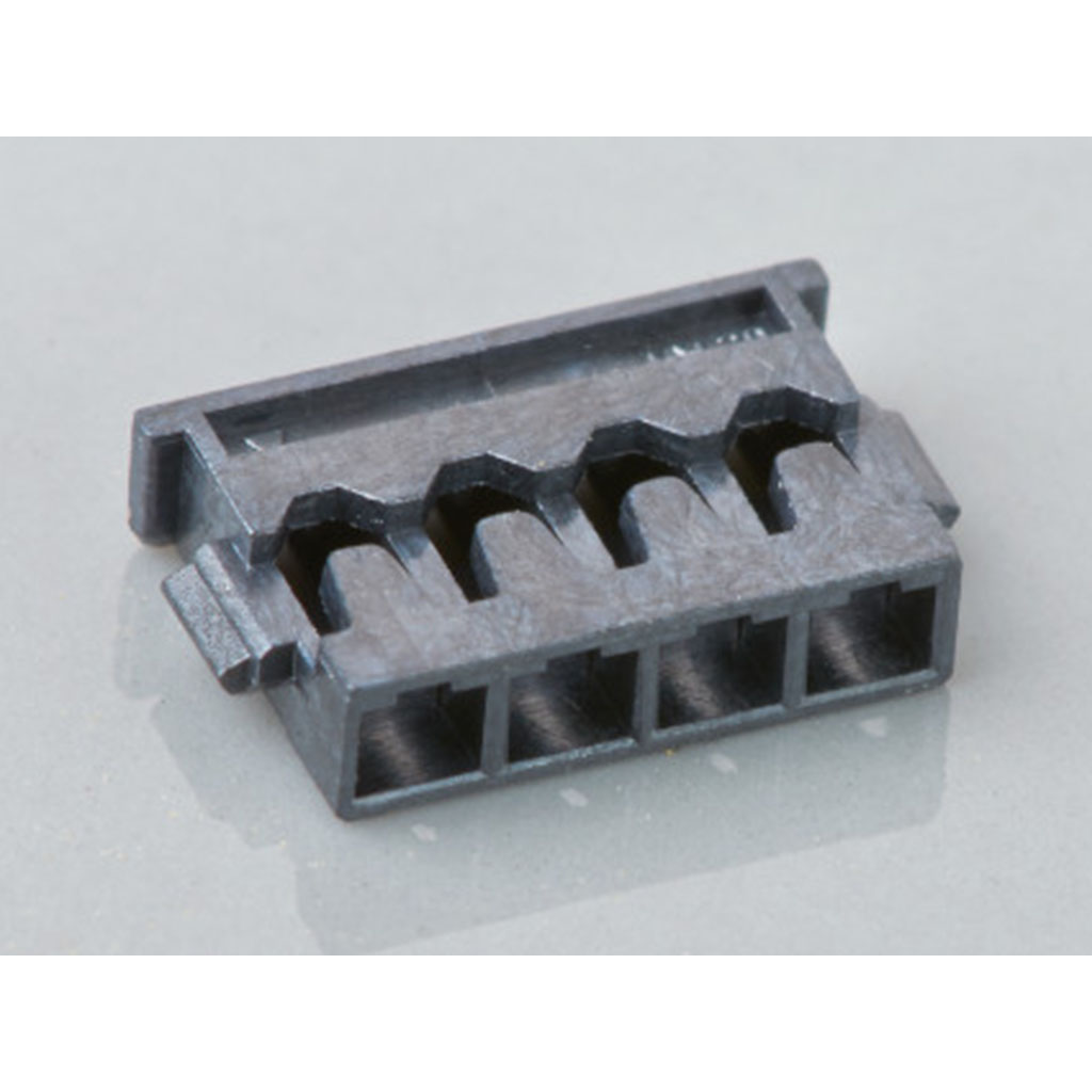 Molex-0781725006 Einzeladersteckverbinder, Gehäuse Conn Housing RCP 6 POS 1.2mm Crimp ST Cable Mount Black Pico-EZmate™ Bag