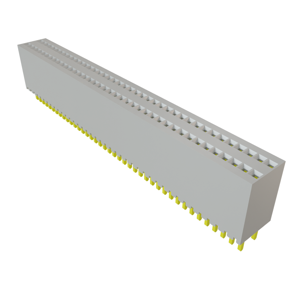 Samtec-SMS-140-01-S-D Embases de raccordement et réceptacles PCB Conn Socket Strip SKT 80 POS 1.27mm Solder ST Top Entry Thru-Hole Tube