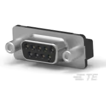 TE Connectivity-747150-8 Raccordement D ultra-miniaturisé Conn D-Sub SKT 9 POS 1.37mm Solder ST Thru-Hole 9 Terminal 1 Port Tube