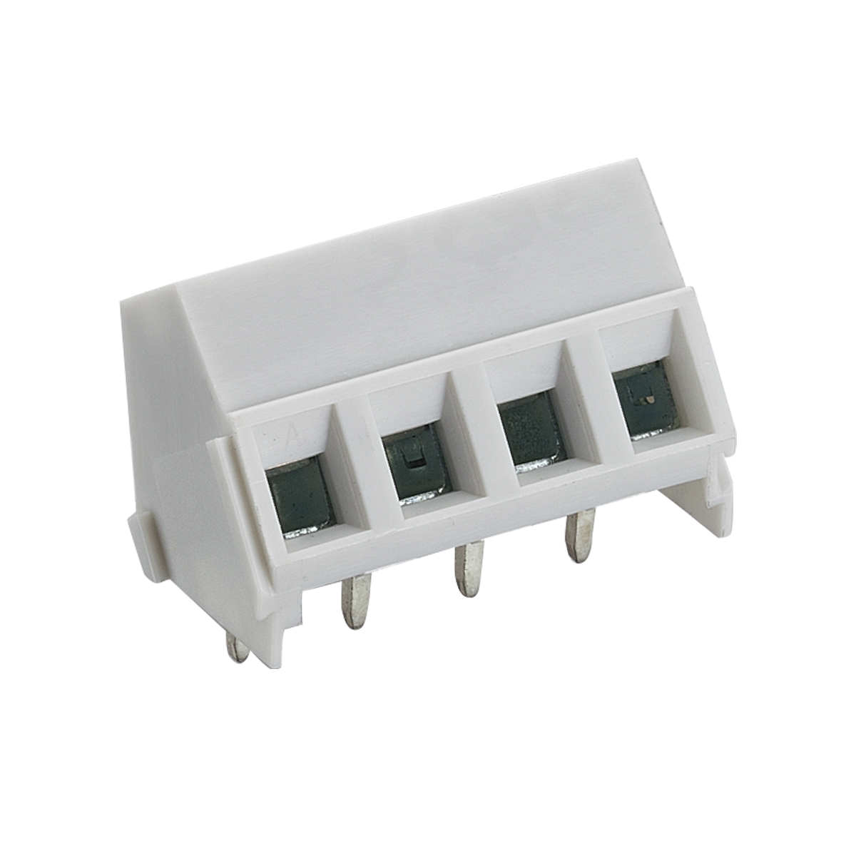Lumberg-6322 04 Steckverbinder, Klemmenblöcke Conn Terminal Block 4 POS 5mm Solder Thru-Hole 16A Bulk
