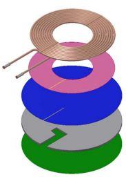 TDK-WT505090-10F2-LP-G Wireless Charging Coils Wireless Charging Coil Transmitter 6.3uH 100KHz 0.06OhmDCR Through Hole