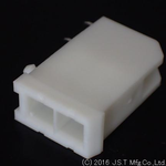 Conn Shrouded Header HDR 2 POS Solder RA Thru-Hole Box