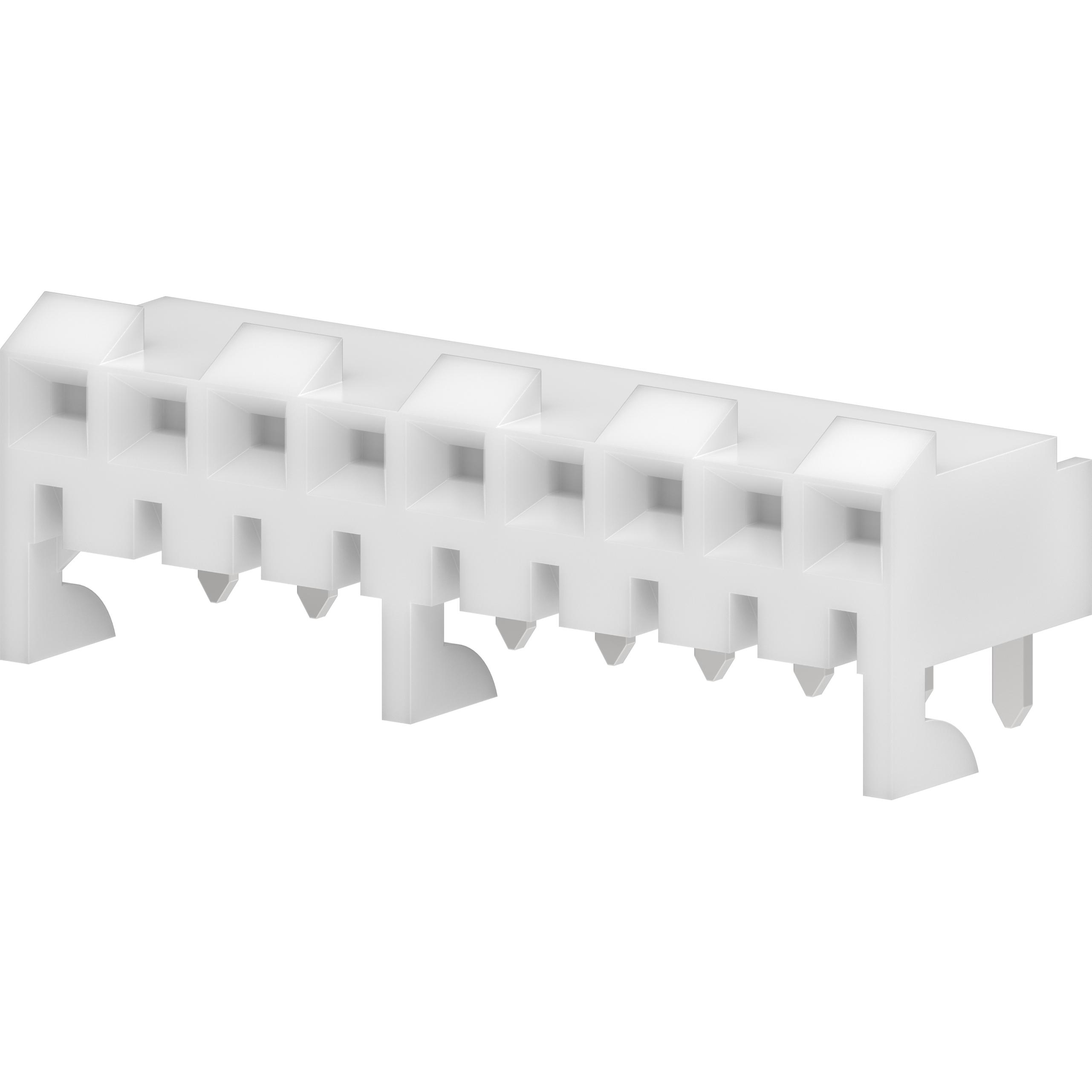 Molex-0009483095 Steckverbinderleisten und Leiterplattenbuchsen Conn Socket Strip RCP 9Power POS 3.96mm Solder RA Side Entry Thru-Hole KK 396 Tray