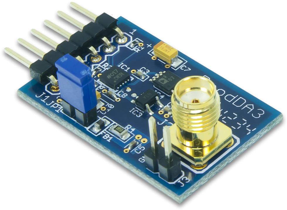 Digilent-410-241 Kit e schede di sviluppo di convertitori di dati AD5541A DAC Development Tool