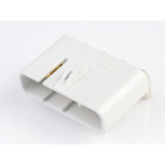 Conn HDR M 4HDR POS 7.4mm Solder RA Thru-Hole 4 Terminal 1 Port Multi Cat Tray