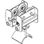 Molex-1301230154 Productos, misceláneos I-Beam Festoon Intermediate Car 674 Pr Steel Wheels