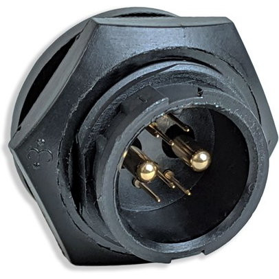 Conxall-W4B81-8PG-3ES Steckverbinder, rund Conn Circular PIN 8 POS Solder ST Panel Mount 8 Terminal 1 Port MULTI-CON-X® Bulk