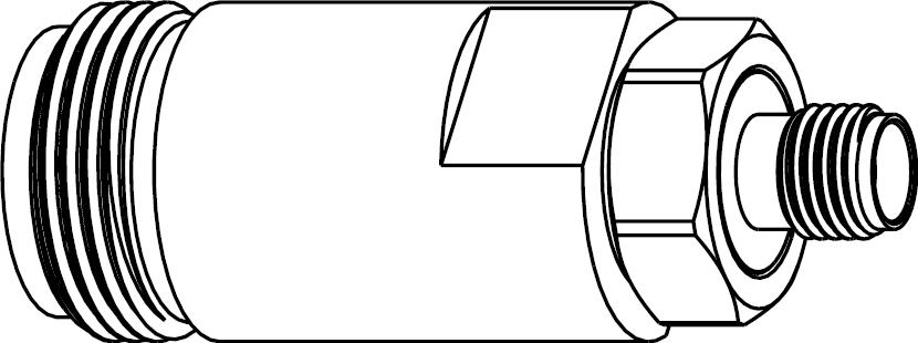 Amphenol RF-901-295 Raccordement FR Conn Type N-SMA Adapter 0Hz to 11GHz 50Ohm ST F/F Gold