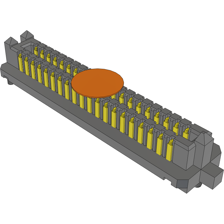 Samtec-SEAM-20-02.0-S-04-1-A-K-TR Steckverbinderleisten und Leiterplattenbuchsen Conn Open Pin Field Array HDR 80 POS 1.27mm Solder ST Top Entry SMD SEARAY™ T/R