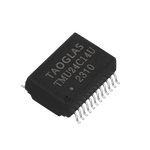 Telecom Transformer 1CT:1CT 1.2Ohm Prim. DCR 1.2Ohm Sec. DCR 24 Terminal Gull Wing SMD