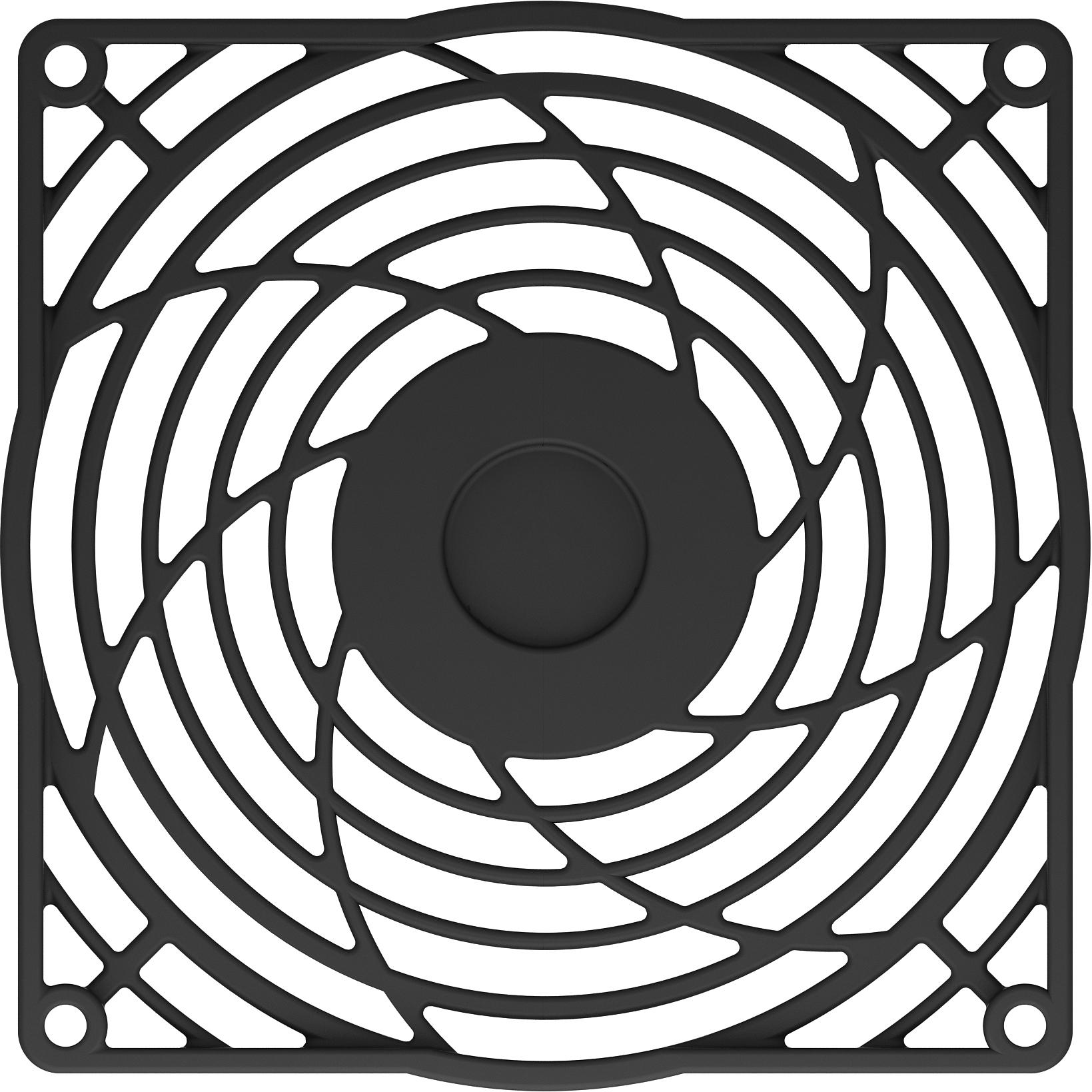 GardTec-SC120-P71 Accessoire de gestion thermique Thrml Mgmt Access Fan Guard 120mm Plastic