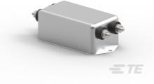 TE Connectivity-30VSB6 Power Line Filters Power Line Filter EMI 50Hz/60Hz 30A 250VAC Threaded Bolt Flange Mount
